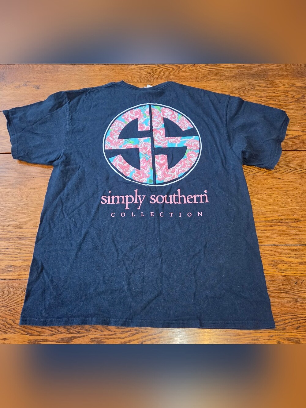 Simply Southern Collection Navy Blue T-Shirt SIze XL
